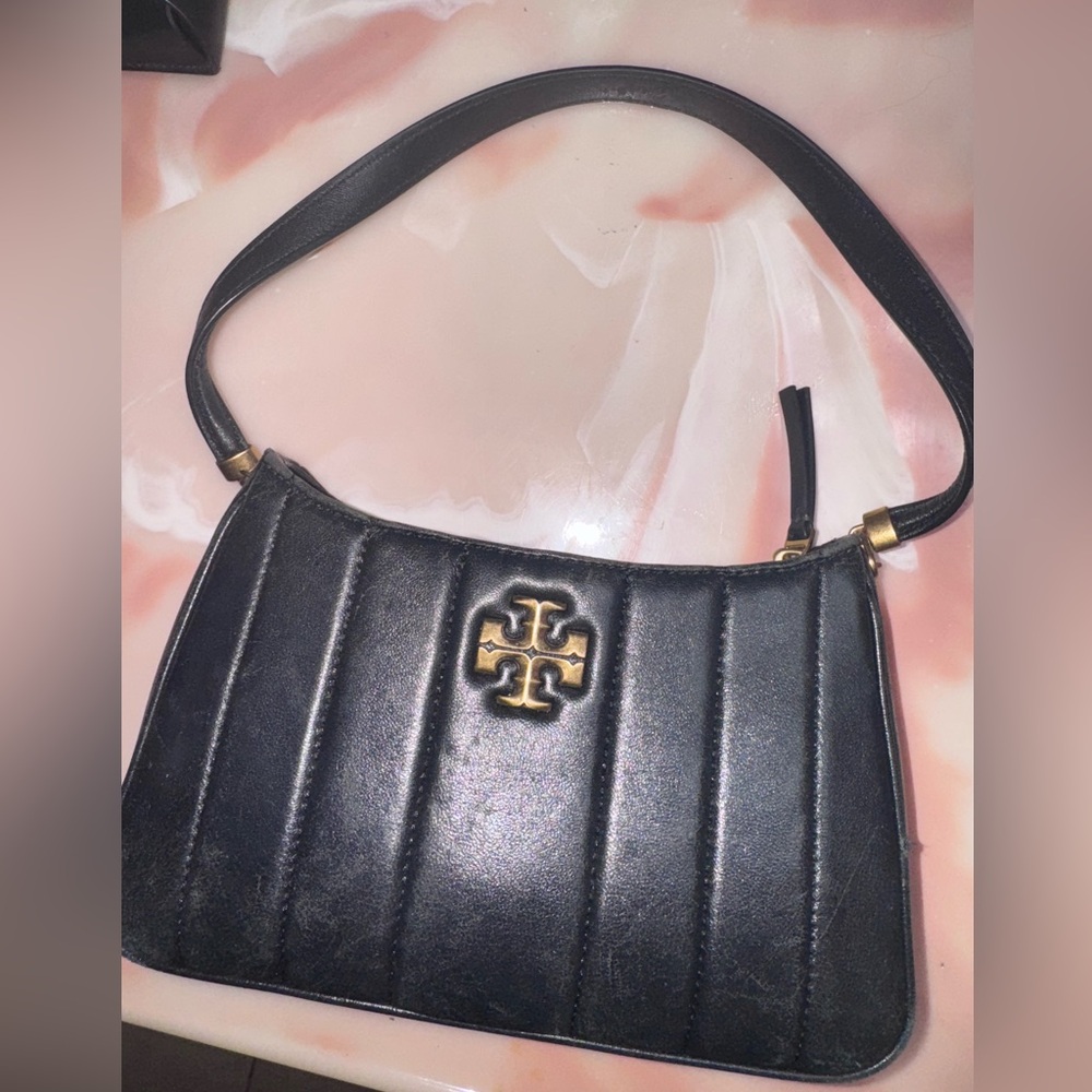 Tory Burch Black Quilted Shoulder Bag